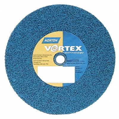 NORTON 66261191445 Unitised Wheel 3 in Dia 1/4 in Connect