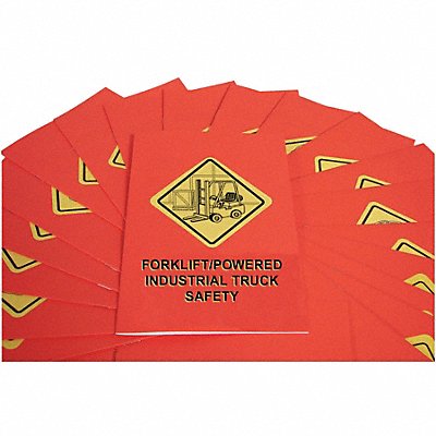 MARCOM B000KLF0EX Book/Booklet Eng Forklift Safety PK15