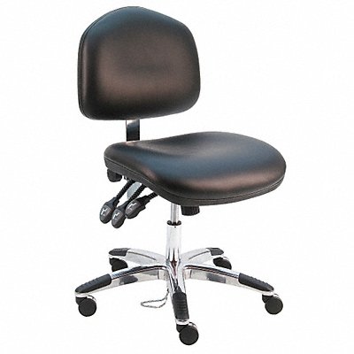 BENCHPRO WASDCRTLCWWBLACK Ergonomic Chair Vinyl Black