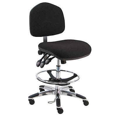 BENCHPRO WATDFBTLCWWBLACK Ergonomic Chair Fabric Black