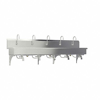 SANI-LAV 510W105 SaniLav Wall Wash Rec 97inx16-1/2inx8in