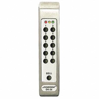 SECURITRON DK26PSS Digital Keypad Pad DK-26 Satin Stainless