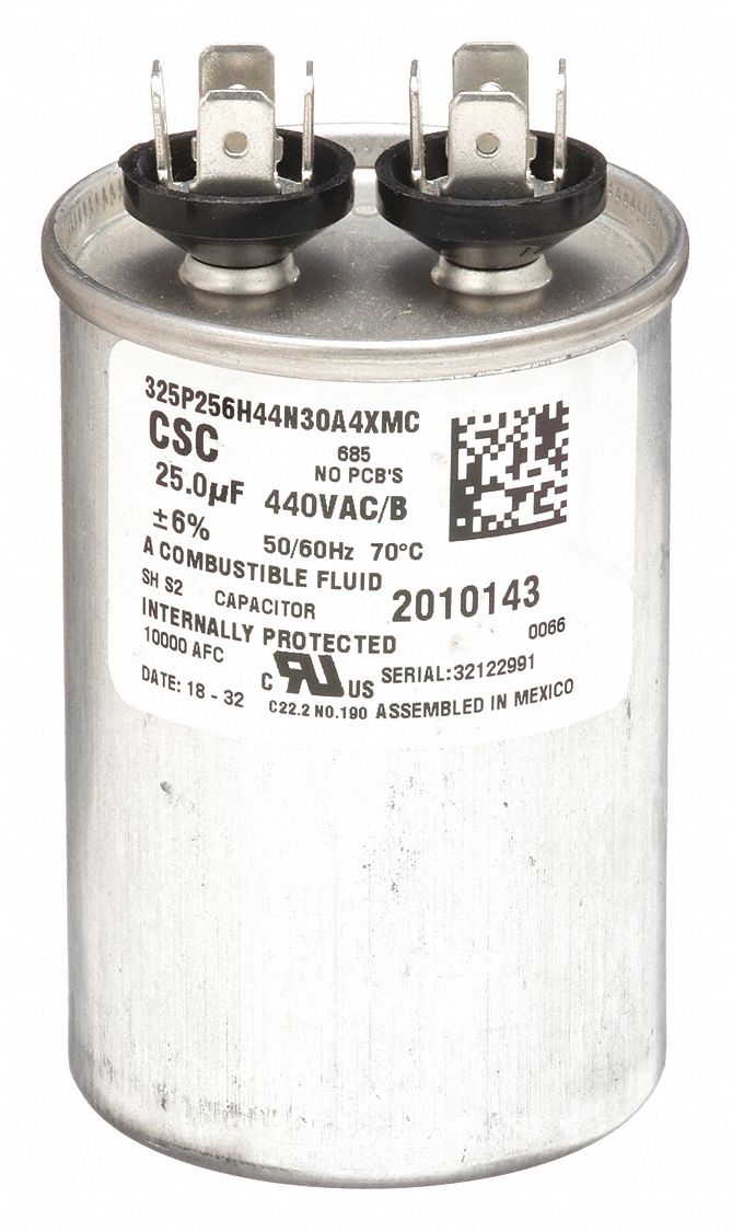 MANITOWOC 2010143 Run Capacitor 25Mfd 440V