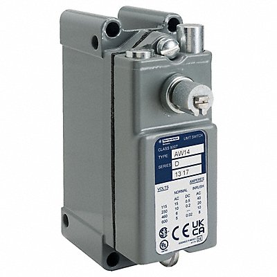 TELEMECANIQUE SENSORS 9007AW14 Limit Switch Rotary Lever SPDT-DB-1NO/1NC