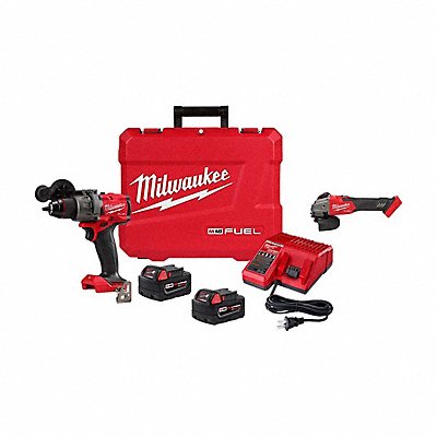 MILWAUKEE 290422288920 M18 HAMMER DRILL KIT+M18 BRAKING GRINDER