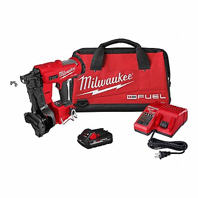 MILWAUKEE 290921 Nail Gun Kit w/Battery and Charger 18V