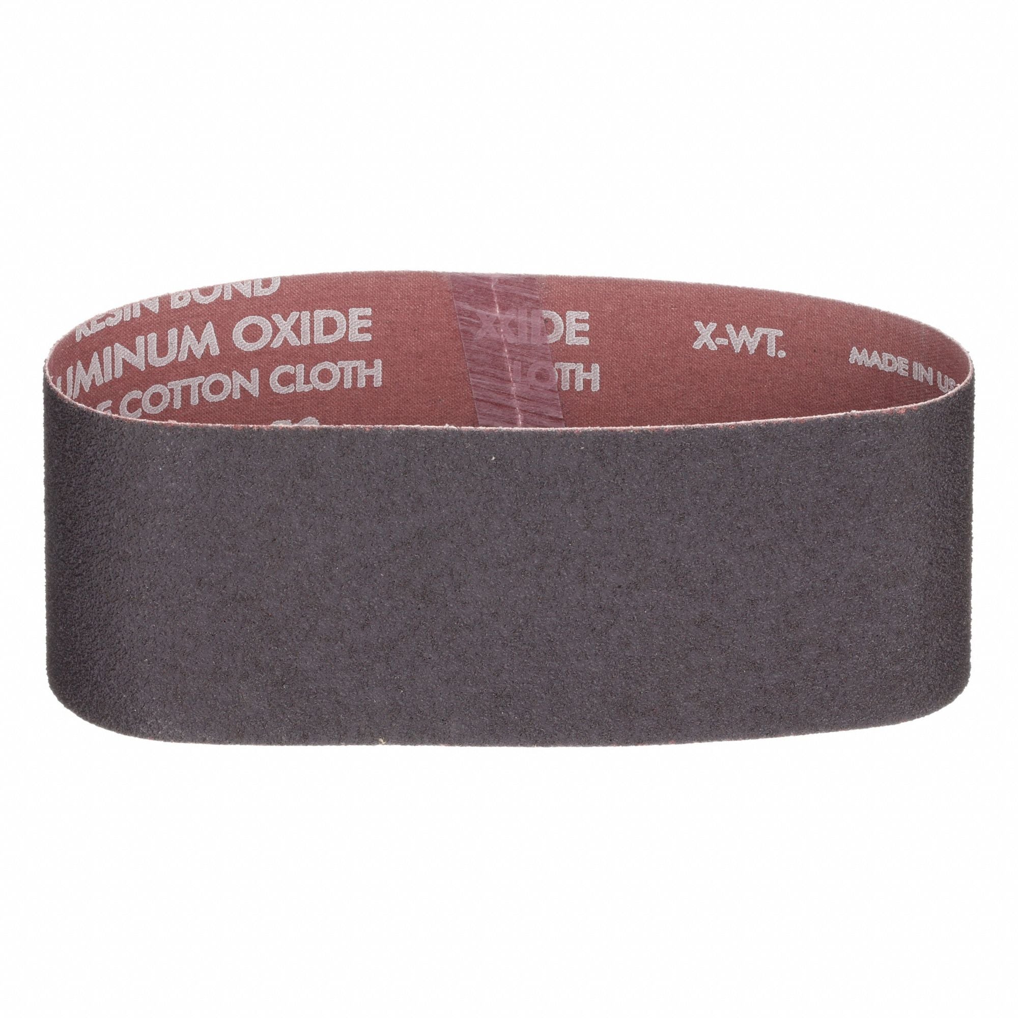 NORTON 7660700964 Cloth Sanding Belt 3x18 AO 50 Grit PK5