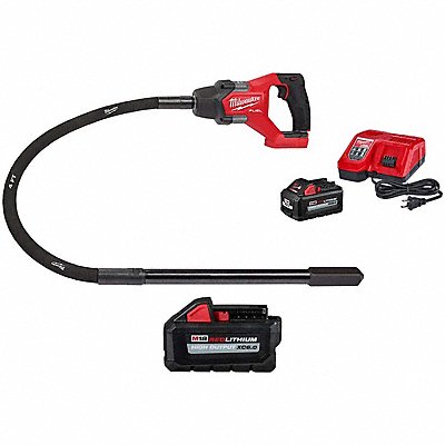 MILWAUKEE 29102100000000 Vibrator Kit and Battery 18V 4 ft Shaft