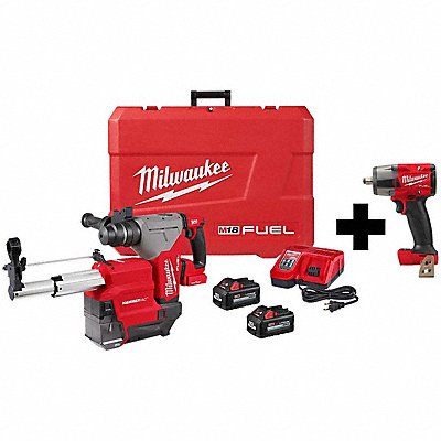 MILWAUKEE 291522DE296220 M18 1-1/8 SDS+ Rotary M18 1/2 MTIW