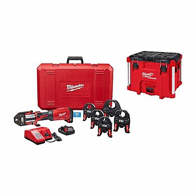 MILWAUKEE 29222248228429 M18 Press Tool Kit + PACKOUT XL Tool Box