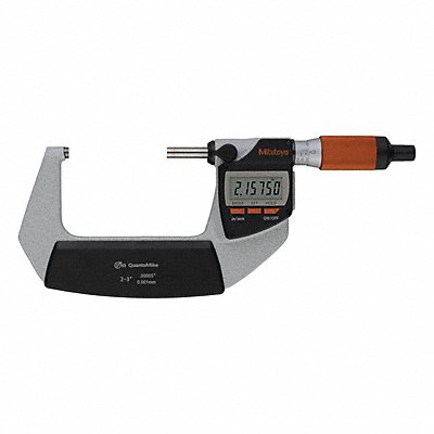 MITUTOYO 293-182-40 CAL Calibrated Micrometer: 6 in to 7 in /152.4 mm to 177.8 mm, Inch/Metric, IP65