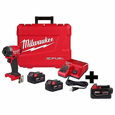 MILWAUKEE 29532200000000 M18 FUEL 1/4 Impact Driver Kit M18 5.0