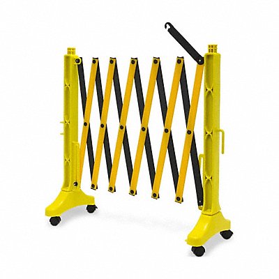 GRAINGER 295600008 Expandable Barricade 37 H 16.5 W Plastic