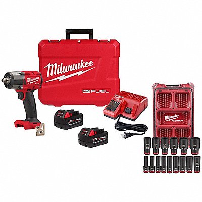 MILWAUKEE 296222R49666802 HTIW and Socket Set