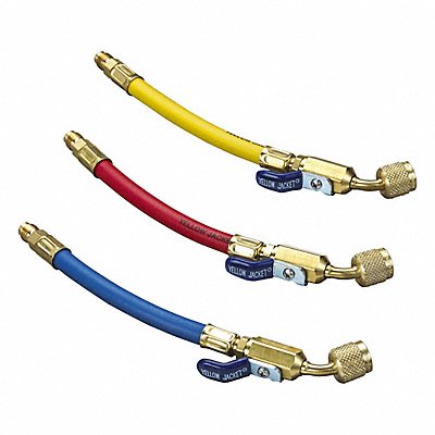 YELLOW JACKET 29980 3-PAK BALL VALVE Adaptor