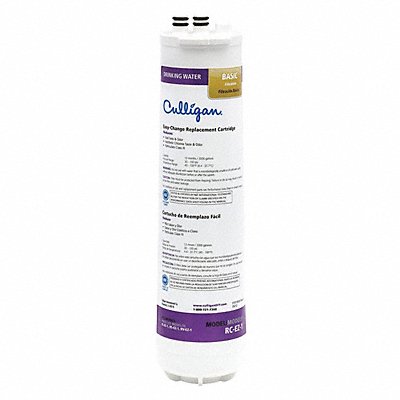 CULLIGAN RCEZ1 Quick Connect Filter 0.5 gpm 3 000 gal