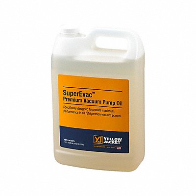YELLOW JACKET 93096 Ref Evac Pump Oil 1 gal Bottle 6 PK