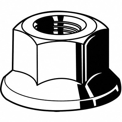 GRAINGER U121200620001 Locknut 5/8 -11 Phos Stl 15/16in 10PK