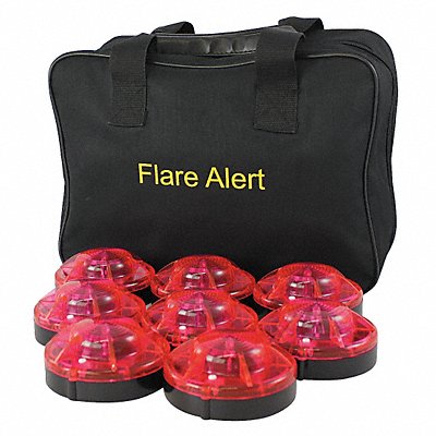 FLAREALERT B8RB2ONLY LED Road Flare Kit 0.5 Watt Red