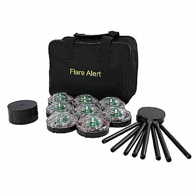FLAREALERT B8WBP2FULL H5596 LED Road Flare Kit 1 Watt white