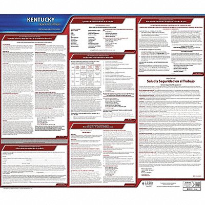 JJ KELLER 200KY Labor Law Poster State Labor Law KY