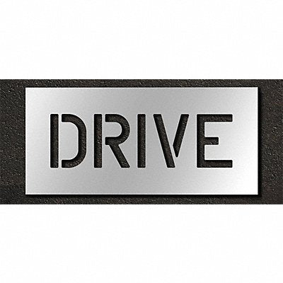 RAE STL11670607 Pavement Stencil Drive 6 in