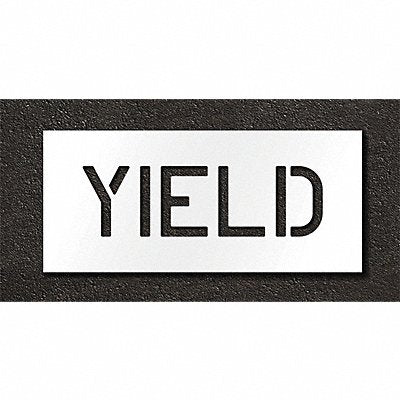 RAE STL11670626 Pavement Stencil Yield 6 in