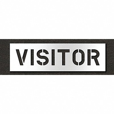 RAE STL11670834 Pavement Stencil Visitor 8 in