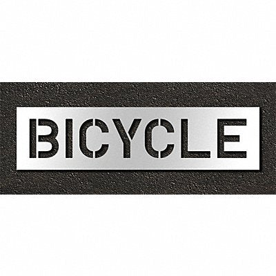 RAE STL11671018 Pavement Stencil Bicycle 10 in