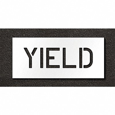 RAE STL11671026 Pavement Stencil Yield 10 in