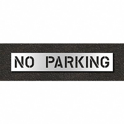 RAE STL11671032 Pavement Stencil No Parking 10 in