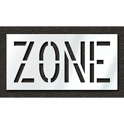 RAE STL11671824 Pavement Stencil Zone 18 in