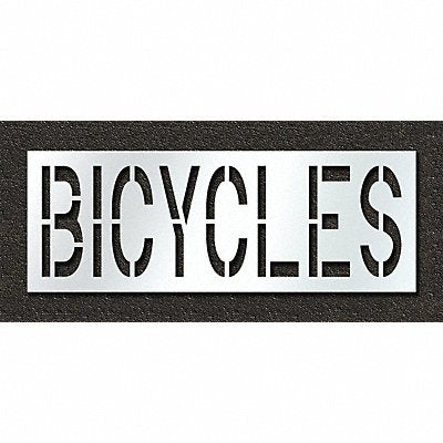 RAE STL11672418 Pavement Stencil Bicycles 24 in