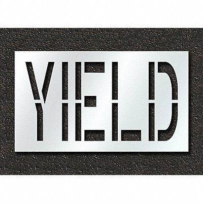 RAE STL11672426 Pavement Stencil Yield 24 in