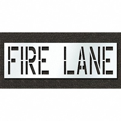 RAE STL11672431 Pavement Stencil Fire Lane 24 in