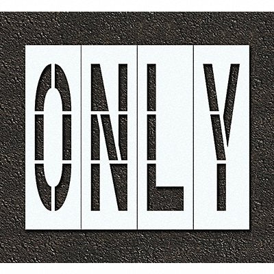 RAE STL11674806 Pavement Stencil Only 48 in