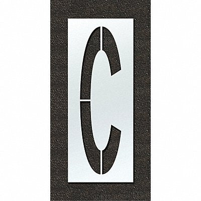 RAE STL108F108C Airport Pavement Stencil C 108 in