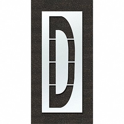 RAE STL108F108D Airport Pavement Stencil D 108 in