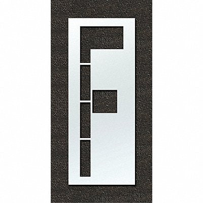 RAE STL108F108F Airport Pavement Stencil F 108 in
