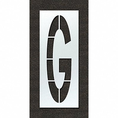 RAE STL108F108G Airport Pavement Stencil G 108 in