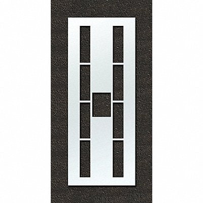 RAE STL108F108H Airport Pavement Stencil H 108 in