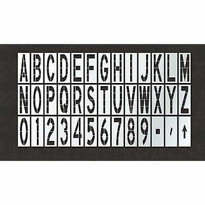 RAE STL108F120KIT Airport Pavement Stencil Kit 120 in