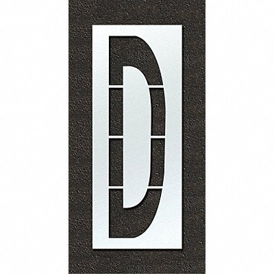 RAE STL108F120D Airport Pavement Stencil D 120 in