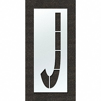 RAE STL108F120J Airport Pavement Stencil J 120 in
