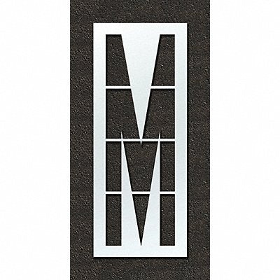 RAE STL108F120M Airport Pavement Stencil M 120 in