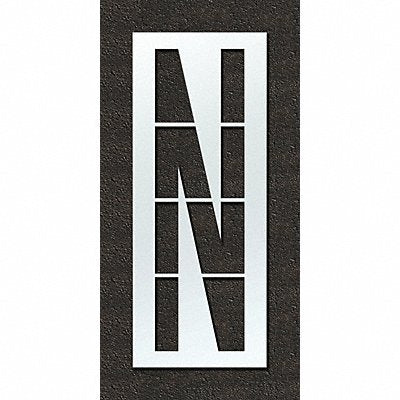 RAE STL108F120N Airport Pavement Stencil N 120 in