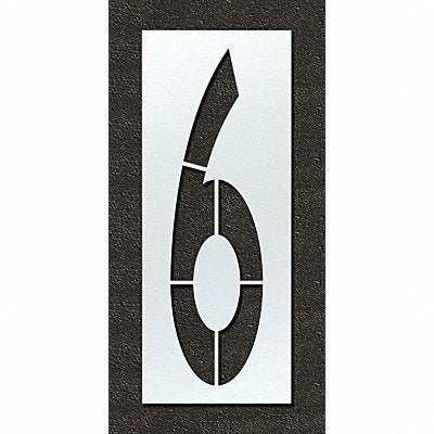 RAE STL108F1206 Airport Pavement Stencil 6 120 in