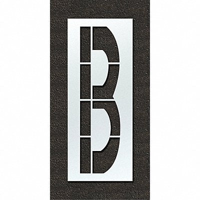 RAE STL108F144B Airport Pavement Stencil B 144 in