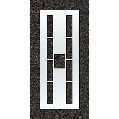 RAE STL108F144H Airport Pavement Stencil H 144 in