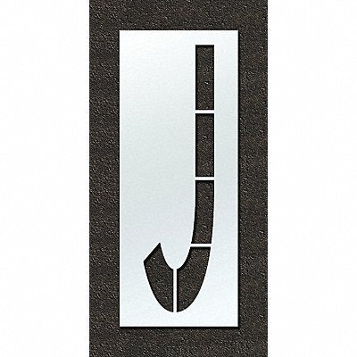 RAE STL108F144J Airport Pavement Stencil J 144 in